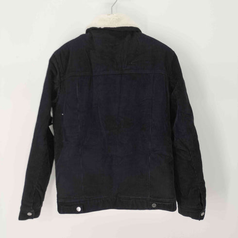 ザラ ZARA 裏地ボア コーデュロイ トラッカージャケット メンズ import:M