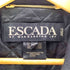 エスカーダ ESCADA 80-90S MARGARETHA LEY ドイツ製 裏地キルティング 肩パッド 総柄 ベルデッド ベロア シャツ ジャケット レディース EUR:38
