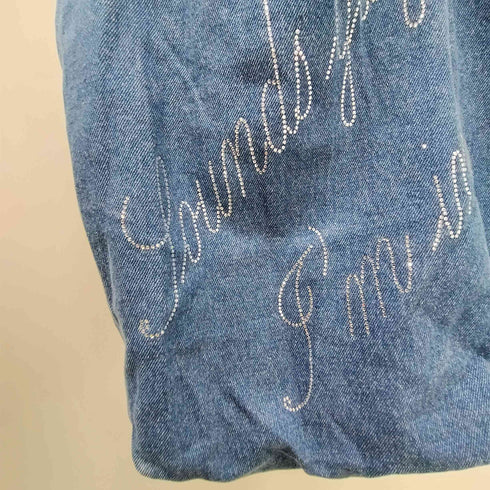 カルネボレンテ Carne Bollente 24AW One Night Stand Sounds Gay I'm In.2WAY デニム トート バッグ ショルダー バッグ レディース