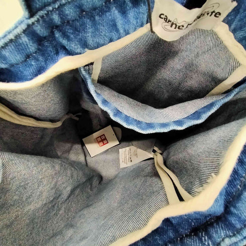 カルネボレンテ Carne Bollente 24AW One Night Stand Sounds Gay I'm In.2WAY デニム トート バッグ ショルダー バッグ レディース