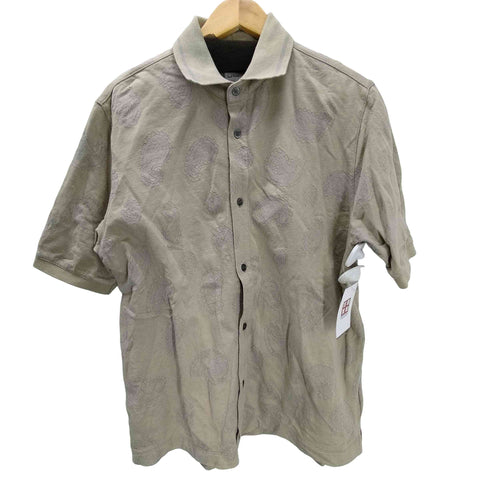 ポールスミス Paul Smith 25SS ペイズリー ジャカード オープンフロント ポロシャツ メンズ import:XL