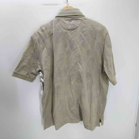 ポールスミス Paul Smith 25SS ペイズリー ジャカード オープンフロント ポロシャツ メンズ import:XL