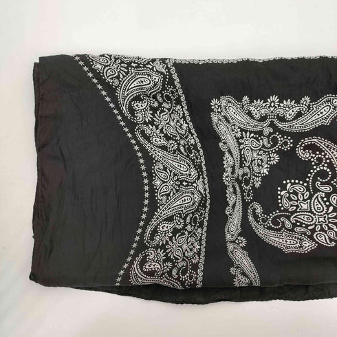 シュガーヒル SUGARHILL 21AW BENDED SCARF ベンド シルク スカーフ メンズ