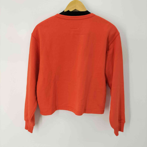 ダントン DANTON コットンテリー ドット ボタン クルーネック カーディガン レディース 38