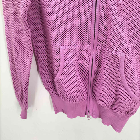 パーリーゲイツ PEARLY GATES メッシュ ニット ジップパーカー レディース JPN:0