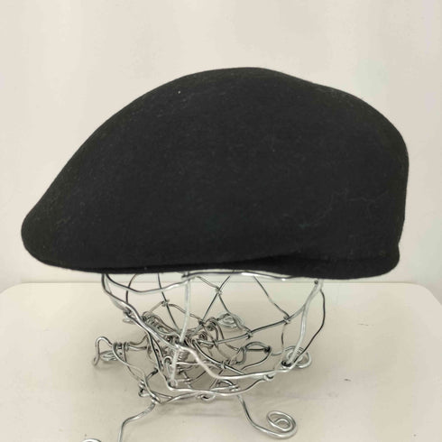 ニューハッタン NEWHATTAN logo hunting cap ロゴ刺繍 ハンチングキャップ ベレ メンズ S/M