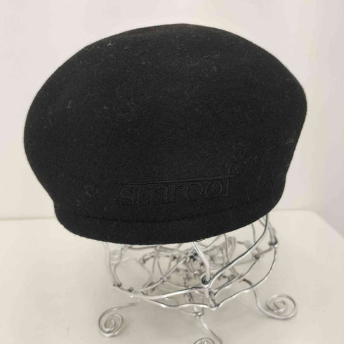 ニューハッタン NEWHATTAN logo hunting cap ロゴ刺繍 ハンチングキャップ ベレ メンズ S/M