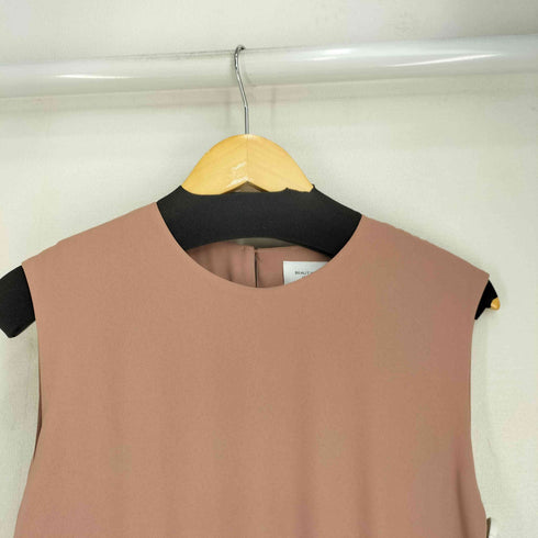 ビューティーアンドユースユナイテッドアローズ BEAUTY & YOUTH UNITED ARROWS ジョーゼットプリーツ ノースリーブドレス レディース FREE