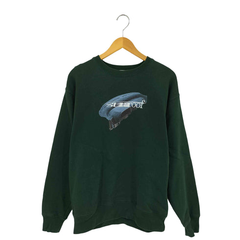 サンルーフ sunroof dash mat graphic heavy weight sweat グラフィックプリント クルーネックスウェット メンズ L