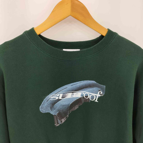 サンルーフ sunroof dash mat graphic heavy weight sweat グラフィックプリント クルーネックスウェット メンズ L