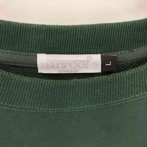 サンルーフ sunroof dash mat graphic heavy weight sweat グラフィックプリント クルーネックスウェット メンズ L