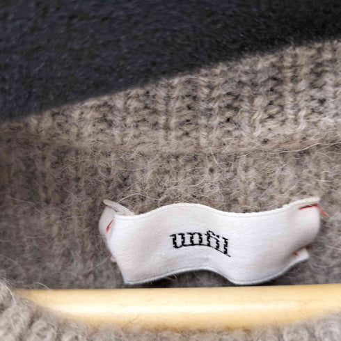 アンフィル unfil キャメル100% ニットワンピース レディース JPN:1