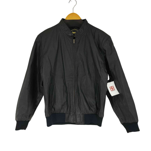 LEATHERMASTER ジップアップレザージャケット メンズ import:L