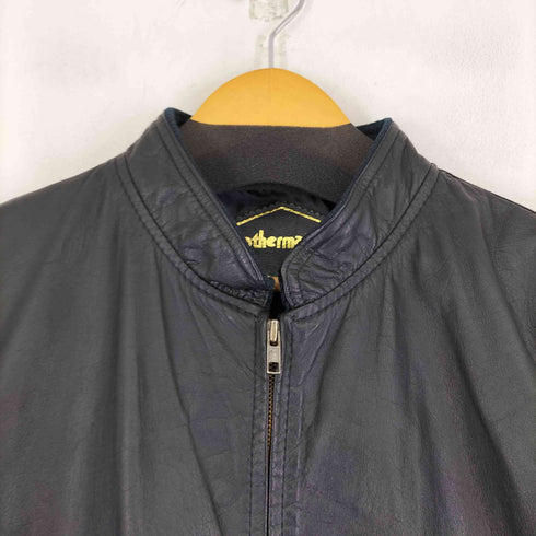 LEATHERMASTER ジップアップレザージャケット メンズ import:L
