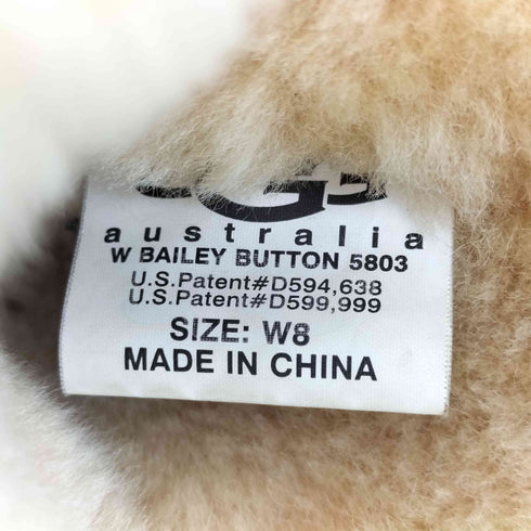 アグ UGG ムートン ショート ブーツ レディース W8