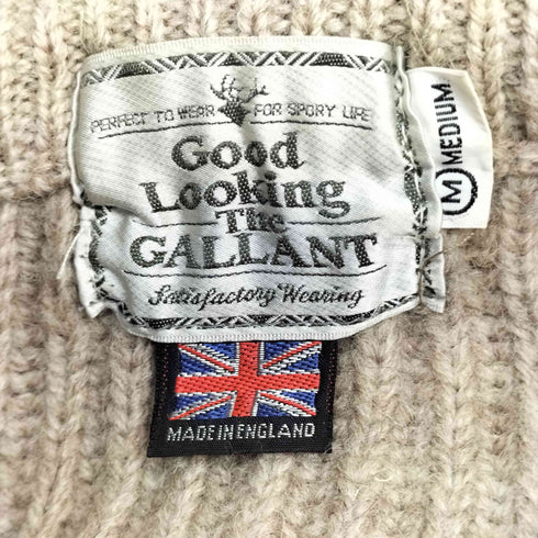 GOOD LOOKING THE GALLANT ショルダーパッチセーター メンズ import:M