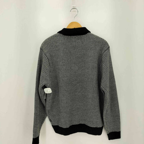 ハフ HUF MEGABLAST TWO TONE WAFFLE SWEATER メガブラスト ツートーン ワッフル ハーフジップ ニット セーター メンズ M