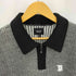 ハフ HUF MEGABLAST TWO TONE WAFFLE SWEATER メガブラスト ツートーン ワッフル ハーフジップ ニット セーター メンズ M