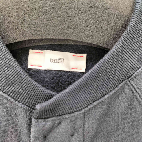 アンフィル unfil vintage cotton-fleece cropped cardigan レディース JPN:1