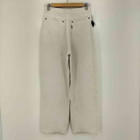 コムデギャルソンオム COMME des GARCONS HOMME 1981aw-1983aw デカオム 本人期 archive ピスタグ デニム ワイド テーパード パンツ メンズ JPN:S