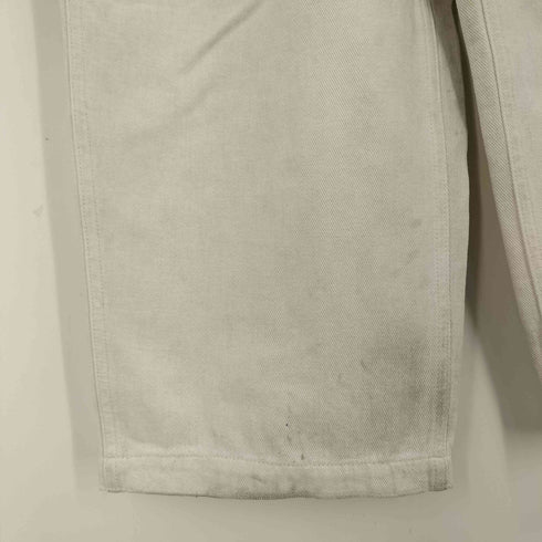 コムデギャルソンオム COMME des GARCONS HOMME 1981aw-1983aw デカオム 本人期 archive ピスタグ デニム ワイド テーパード パンツ メンズ JPN:S