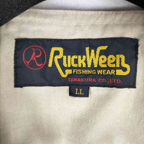 90s RUCKWEEN マルチポケットベスト メンズ LL