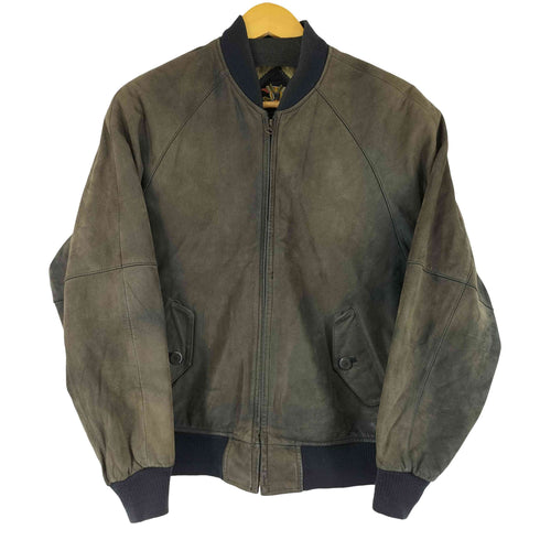 BLUE FROST ジップアップレザーブルゾン メンズ import:M