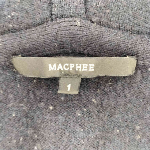 マカフィー MACPHEE ラムカシマントカーディガン レディース 1