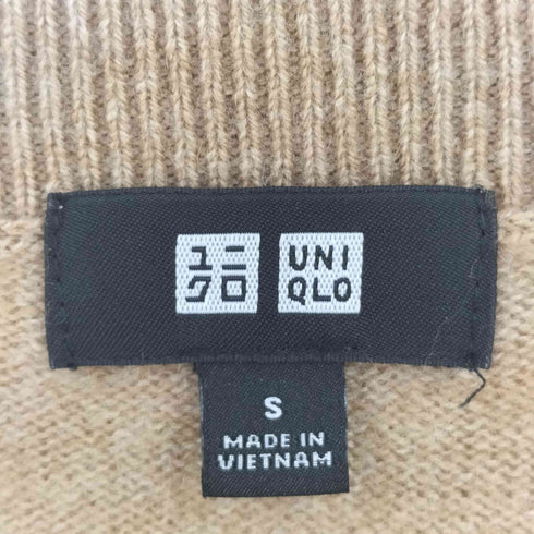 ユニクロ UNIQLO カシミヤクルーネックセーター レディース JPN:S