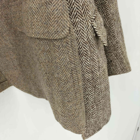 ナナナナサーカ 77circa 再構築 クルミボタン ヘリンボーンテーラード ジャケット メンズ