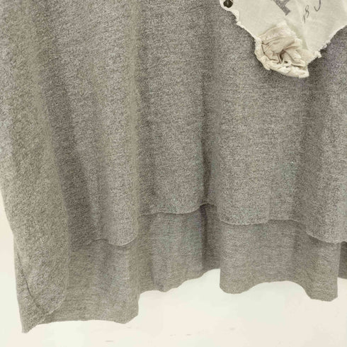 オープニングセレモニー OPENING CEREMONY ARMY ユーズドリメイク カットオフ 半袖Tシャツ カットソー Y2K レディース S