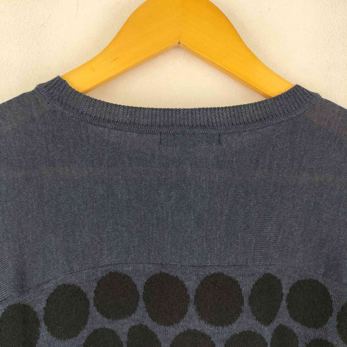 パドカレ pas de calais ドット柄 コットンニット レディース 36
