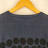 パドカレ pas de calais ドット柄 コットンニット レディース 36