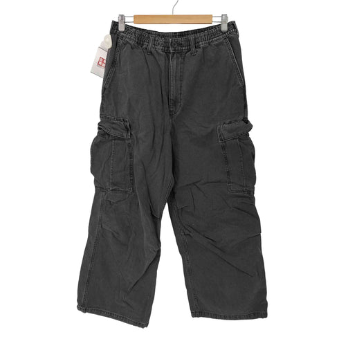 ジーユー GU デニムスーパーワイドカーゴパンツ メンズ JPN:L