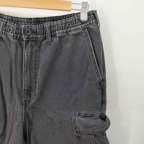 ジーユー GU デニムスーパーワイドカーゴパンツ メンズ JPN:L