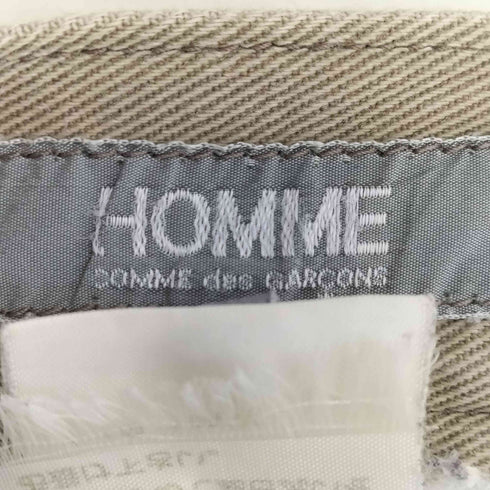 コムデギャルソンオム COMME des GARCONS HOMME 1981aw-1983aw デカオム 本人期 archive フロントボタン デニムチノ テーパードパンツ メンズ JPN:S