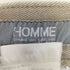 コムデギャルソンオム COMME des GARCONS HOMME 1981aw-1983aw デカオム 本人期 archive フロントボタン デニムチノ テーパードパンツ メンズ JPN:S