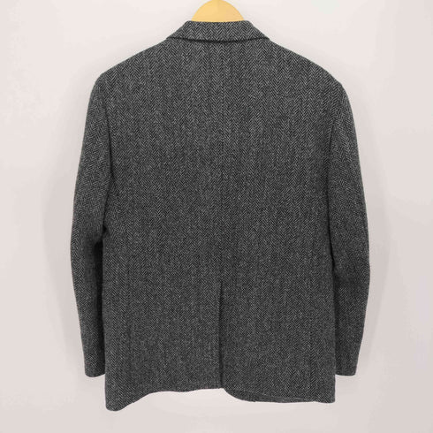 ハリスツイード Harris Tweed 2B 背抜き ヘリンボーン ツイード テーラード ジャケット メンズ import:M