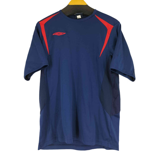 アンブロ UMBRO 90S 胸元刺繍 S/S Tシャツ メンズ import:M