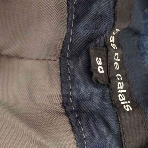 パドカレ pas de calais ウール総柄プリント タックフレアスカート レディース 36