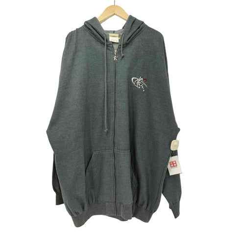 AND1 バスケットボール 刺繍 ジップアップ パーカー メンズ JPN:XXL