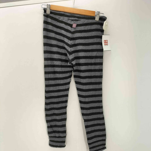 ワイズ Ys ウール コットン 混紡 ボーダー イージー パンツ インナー タイツ レギンス レディース JPN:2