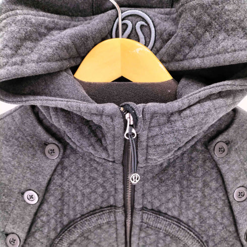 ルルレモン lululemon SPECIAL EDITION ドッキングショルダーサイドリブパーカー レディース US:6