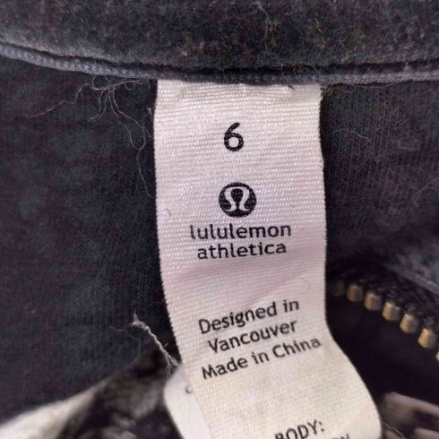 ルルレモン lululemon SPECIAL EDITION ドッキングショルダーサイドリブパーカー レディース US:6