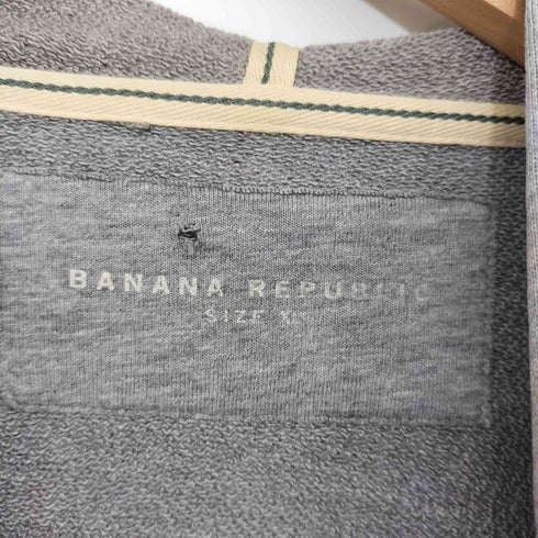 バナナリパブリック BANANA REPUBLIC 00s ボックスフィット ダブルジップ ジップアップパーカー メンズ import:XL