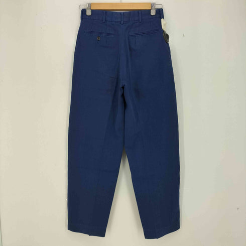 コムデギャルソンオム COMME des GARCONS HOMME 1981aw-1983aw デカオム 本人期 archive インディゴ 2タックチノ トラウザー メンズ JPN:S