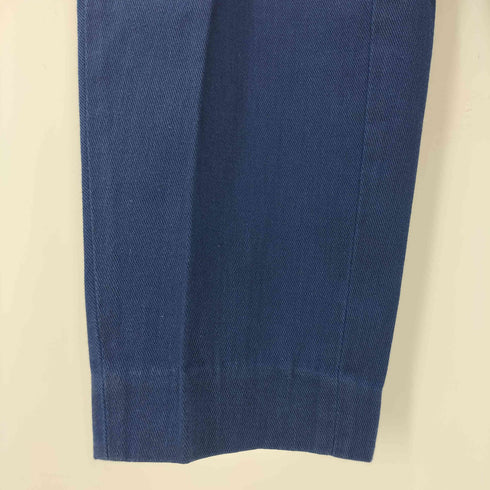 コムデギャルソンオム COMME des GARCONS HOMME 1981aw-1983aw デカオム 本人期 archive インディゴ 2タックチノ トラウザー メンズ JPN:S