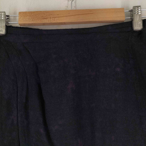 パドカレ pas de calais ウール総柄プリント ラップスカート レディース 38