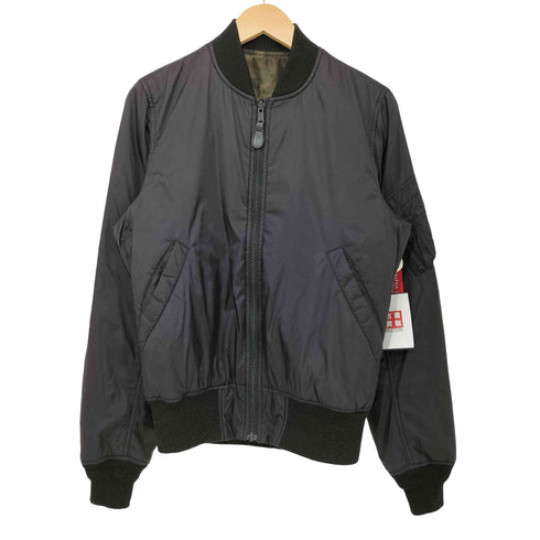アルファインダストリーズ ALPHA INDUSTRIES カモ柄リバーシブルMA-1ジャケット レディース JPN:M