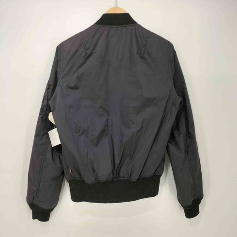 アルファインダストリーズ ALPHA INDUSTRIES カモ柄リバーシブルMA-1ジャケット レディース JPN:M